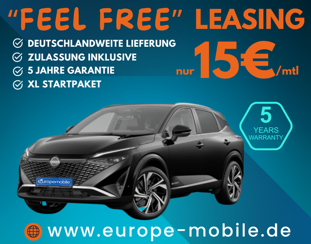 Nissan Qashqai - 2025 H9 Tekna+ Plus 1.5 l e-POWER 140 kW (190 PS) Automatik - Vollausstattung! (Leasingaktion )