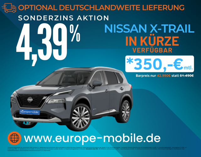 Nissan X-Trail - 2025 H9 Tekna + 7-SITZER/PREMIUM-LEDER/20
