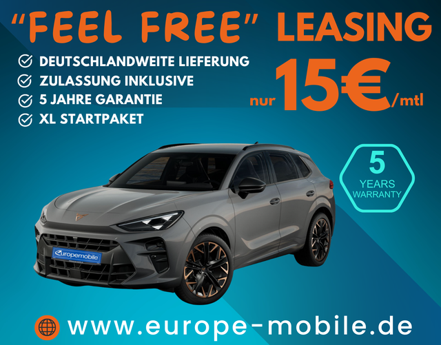 Cupra Terramar - 2026 VZ 2.0 TSI 195kW DSG 4Drive (Leasingaktion) XL/AHK/PANO/MATRIX/SENNH./5J.GARA./UVM.