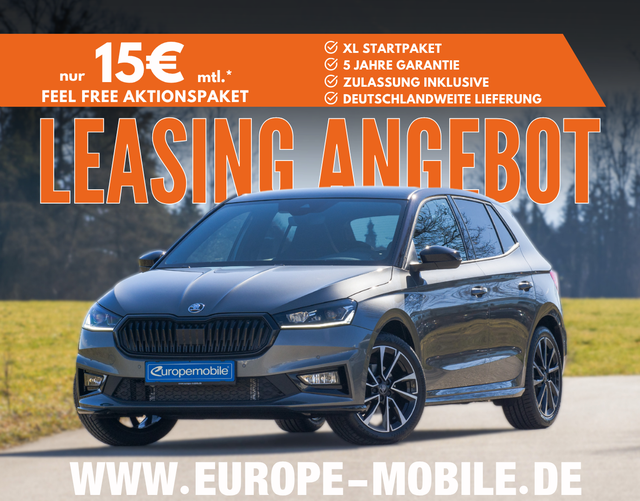 Skoda Fabia - MONTE CARLO PLUS 2025 1.0 TSI 85kW DSG (Leasingaktion) PANO|VOLL-LED|NAV|KESSY|KAM|5J.GARANTIE|UVM.