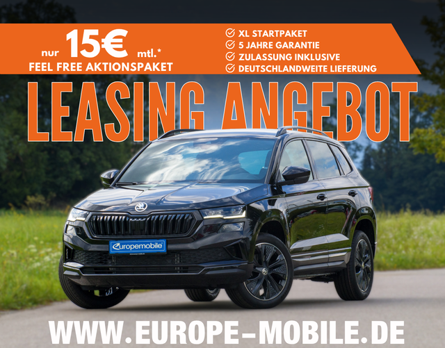 Skoda Karoq - Sportline 2025 1.5 TSI OPF 150 DSG (Leasingaktion) NAV/EASY/5J.GAR/ASSISTENZ/WINTER/UVM.