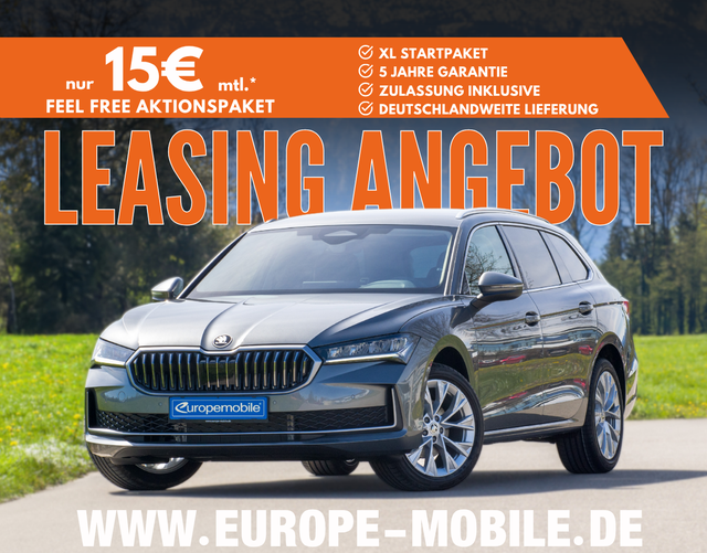 Skoda Superb Combi - 2025 SELECTION 1.5 TSI mHEV 110kW DSG (Leasingaktion) DCC/NAV/LED/WINTER/18