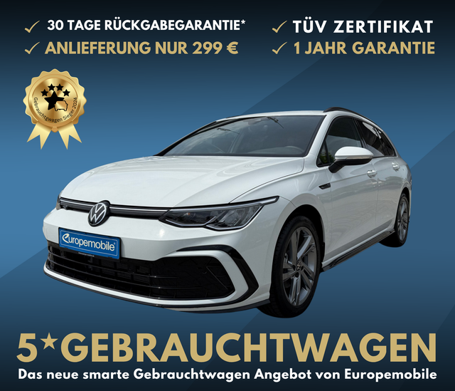 Volkswagen Golf Variant - R-LINE 1.5 TSI (Lager) BUSINESS/EASY/AHK/WINTER/UVM.