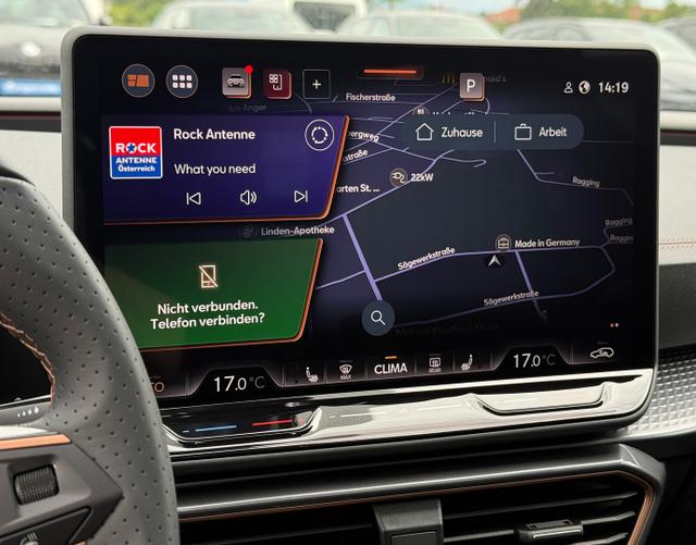 Touchscreen Display Cupra Leon Sportstourer VZ 2.0 TSI 245 kW DSG 