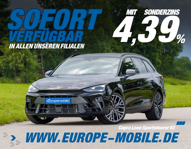 Cupra Leon - Sportstourer VZ 2.0 TSI 245 kW DSG (Lager) PANO/NAV/AHK/SIDE/MATRIX/SENNH./UVM.