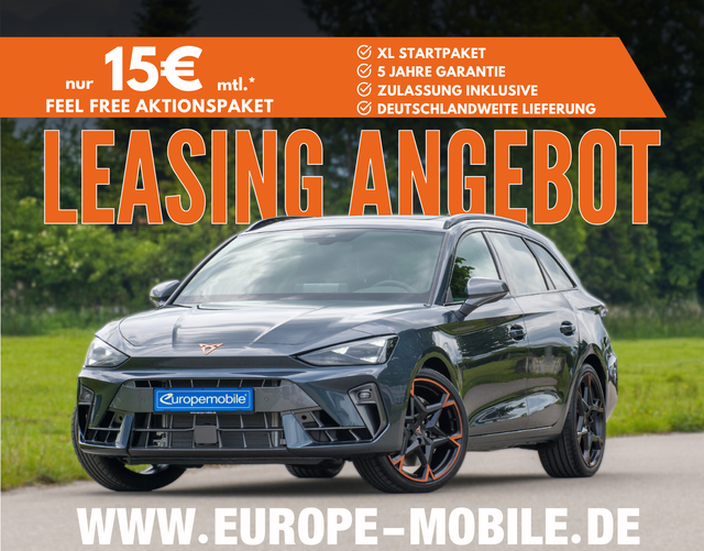 Cupra Leon - Sportstourer VZ 2.0 TSI 245 kW DSG (Leasingaktion) PANO/NAV/AHK/SIDE/MATRIX/SENNH./UVM.