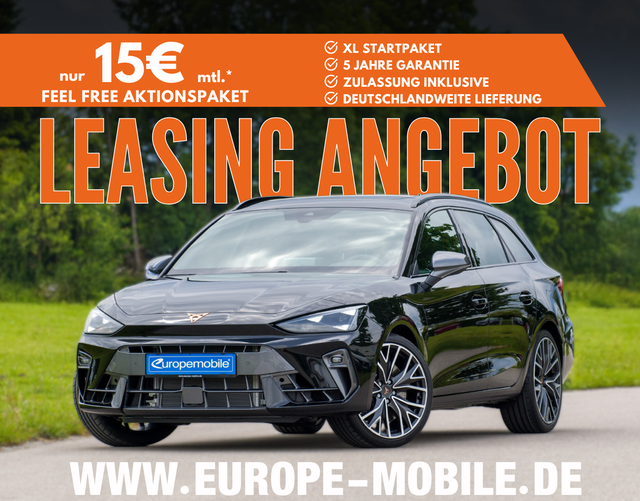 Cupra Leon - Sportstourer VZ 2.0 TSI 245 kW DSG (Leasingaktion) PANO/NAV/AHK/SIDE/MATRIX/SENNH./UVM.