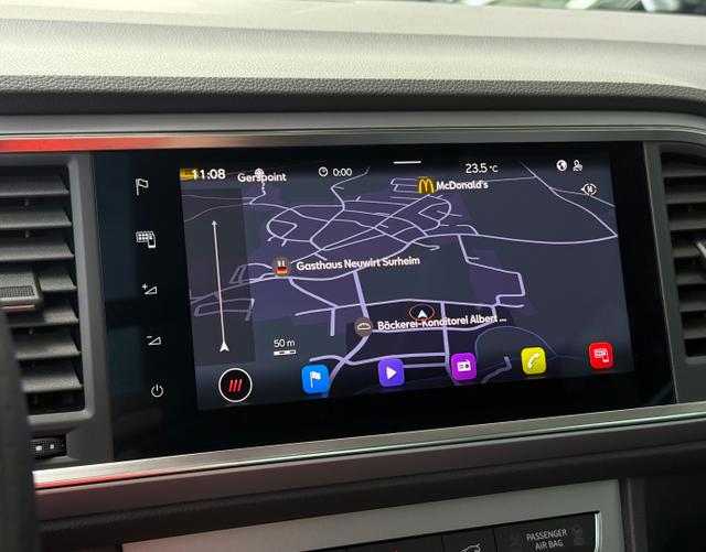 Touchscreen Display Seat Ateca FR 1.5 TSI ACT 150 DSG
