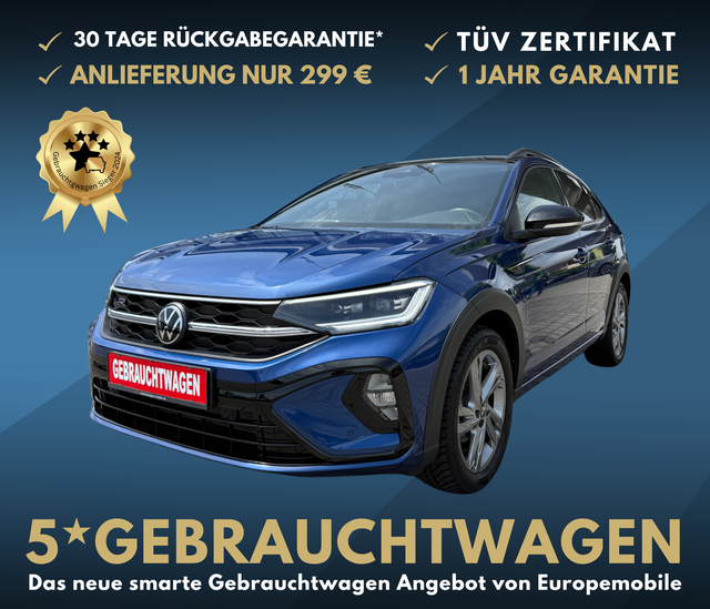 Volkswagen Taigo - R-Line (D6) 1.5 TSI OPF 150 DSG ROOF|BEATS|PRO|WINTER|MATRIX|DISCOVER|UVM.