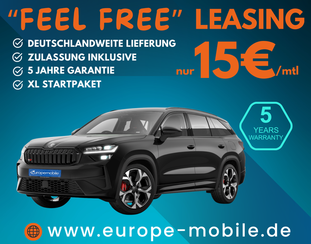 Skoda Kodiaq - 2026 H3 RS 2.0 TSI 195kW DSG 4x4 (Leasingaktion) MATRIX/PANO/AHK/SUITE/5J.GARAN./UVM.