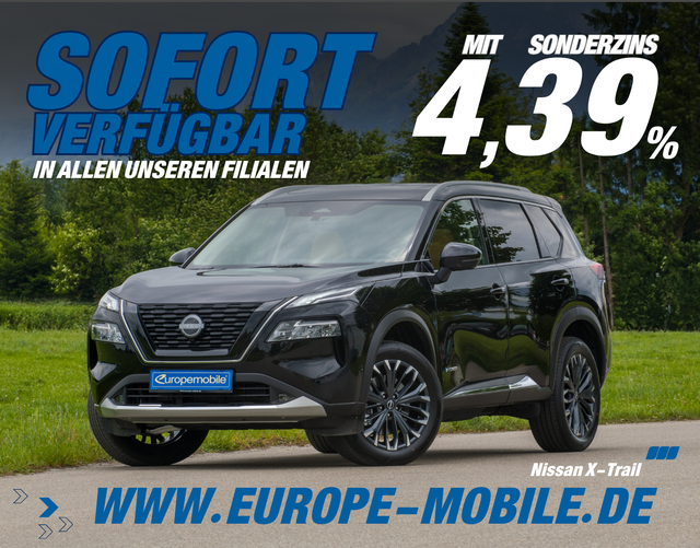 Nissan X-Trail - H9 Tekna 1.5 e-POWER e-4ORCE 157kW 4x4 (Lager) LEDER/PANO/BOSE/MEMORY/NAV/PILOT/LED/UVM.