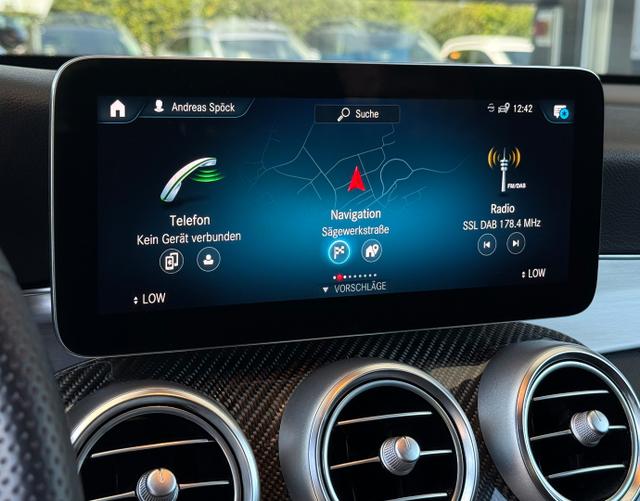 Touchscreen Display Mercedes-Benz GLC 300 de Plug-in-Hybrid 4Matic AMG