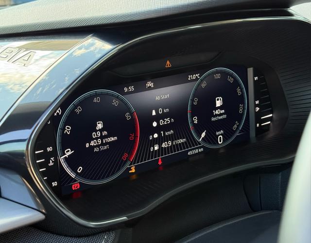 Digitales Cockpit Skoda Fabia Style 1.0 TSI 110