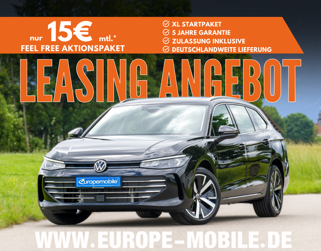 Volkswagen Passat Variant - 2025 Business 1.5 TSI eHybrid 150kW (Leasingaktion) IQ/NAV/PANO/PARK&COMFORT/WINTER/18