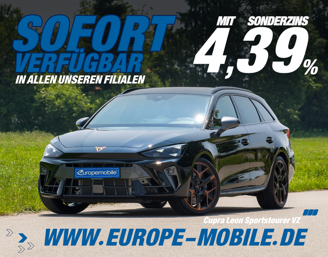 Cupra Leon - Sportstourer 2025 H3 VZ EXTREME 2.0 TSI 245 kW DSG (Vorlauf) PANO/INTELLIGENT/MATRIX/AKEBONO/SENNH./UVM.