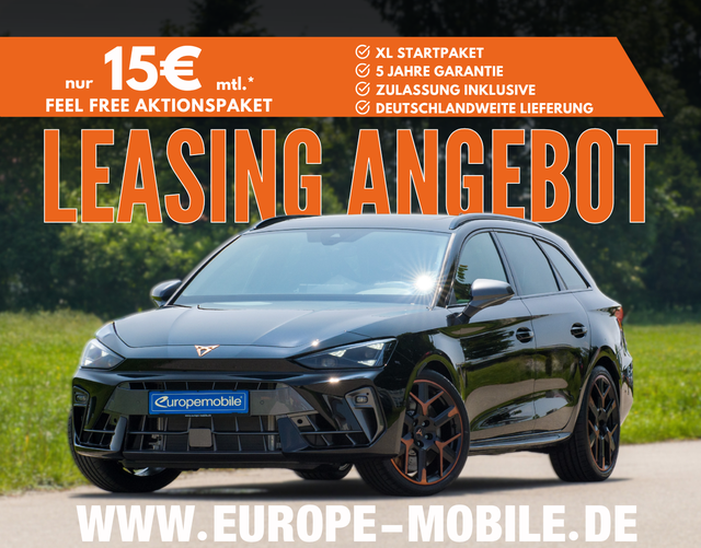 Cupra Leon - Sportstourer 2025 H3 VZ EXTREME 2.0 TSI 245 kW DSG (Leasingaktion) PANO/INTELLIGENT/MATRIX/AKEBONO/SENNH./UVM.