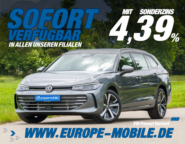 Volkswagen Passat Variant - 2025 Business 1.5 TSI eHybrid 150kW (Lager) IQ/NAV/PANO/PARK&COMFORT/WINTER/18