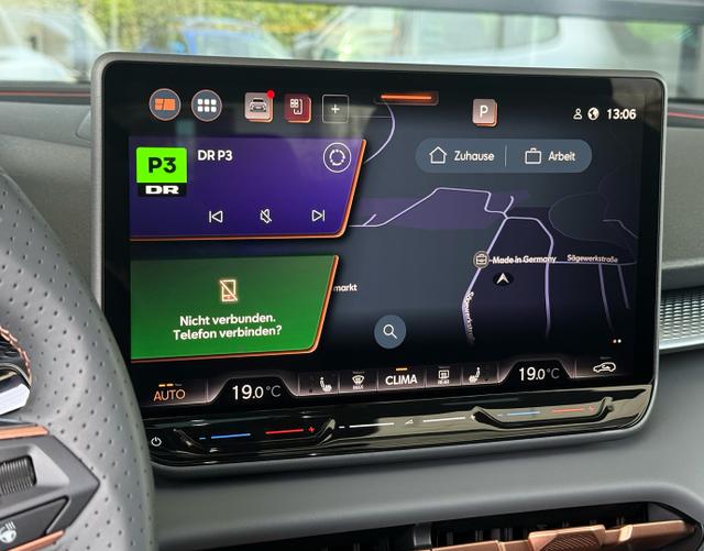 Touchscreen Display Cupra Terramar 2026 VZ 2.0 TSI 195kW DSG 4Drive