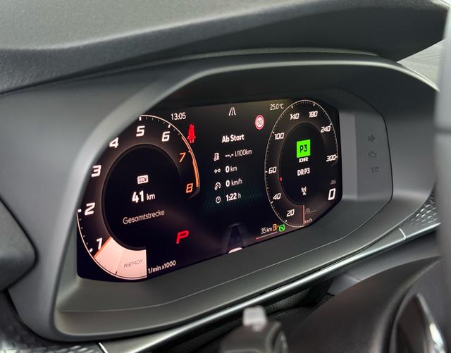 Digitales Cockpit Cupra Terramar 2026 VZ 2.0 TSI 195kW DSG 4Drive