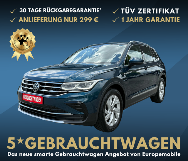 Volkswagen Tiguan - Elegance 1.5 TSI EVO 150 DSG NAVI, IQ, EASYOPEN, ACC, ERGO, UVM. (Vorlauf 10.07.2025)
