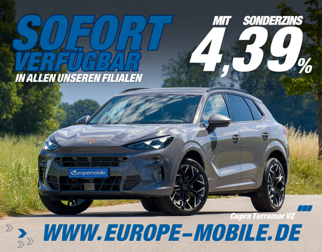 Cupra Terramar - 2025 VZ 2.0 TSI 195kW DSG 4Drive (Lager) XL/AHK/PANO/MATRIX/SENNH./5J.GARA./UVM.