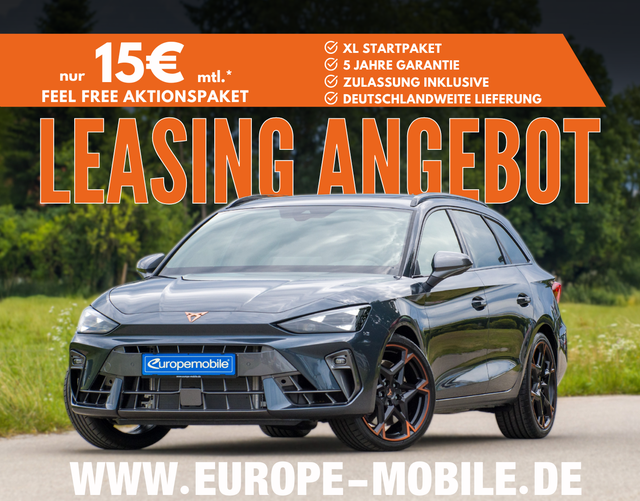 Cupra Leon - 2026 Sportstourer VZ 2.0 TSI 245 kW DSG (Leasingaktion) PANO/NAV/AHK/SIDE/MATRIX/SENNH./UVM.