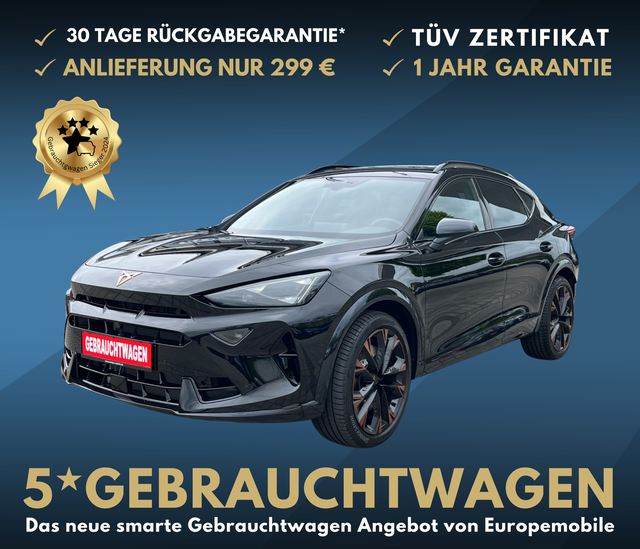 Cupra Formentor - VZ 2.0 TSI 333 DSG 4Drive MATRIX/PANO/EASY/AHK/MEMORY/WINTER/UVM.
