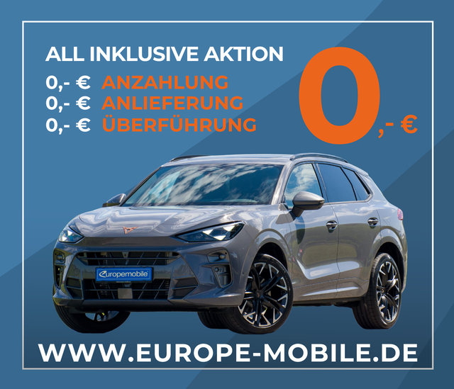 Cupra Terramar - 2025 VZ 2.0 TSI 195kW DSG 4Drive (All inclusive Leasing) XL/AHK/PANO/MATRIX/SENNH./5J.GARA./UVM.