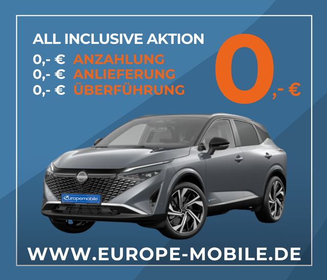 Nissan Qashqai - 2025 H9 Tekna+ Plus 1.5 l e-POWER 140 kW (190 PS) Automatik - Vollausstattung! (All inclusive Leasing)