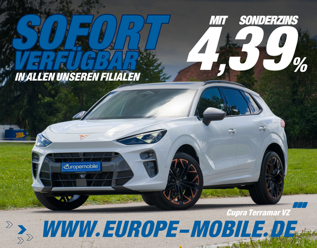 Cupra Terramar - 2025 VZ 2.0 TSI 195kW DSG 4Drive (Lager) XL/AHK/PANO/MATRIX/SENNH./5J.GARA./UVM.