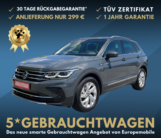 Volkswagen Tiguan - Elegance 1.5 TSI EVO 150 DSG NAVI, IQ, EASYOPEN, ACC, ERGO, UVM.