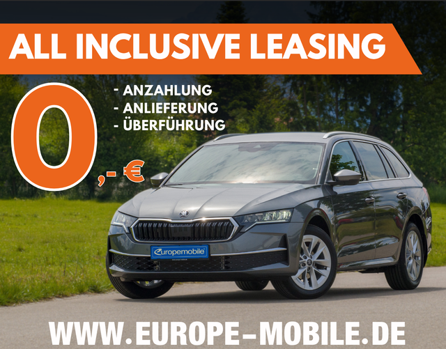 Skoda Octavia Combi - 2025 H14 SELECTION 1.5 TSI mHEV 110kW DSG (All inclusive Leasing) NAV/AHK/EASY.OPEN/ASSISTENZ/KAM/5J.GARAN,/UVM