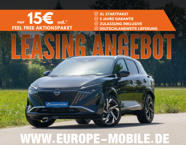 Nissan Qashqai - 2025 H9 Tekna+ Plus 1.5 l e-POWER 140 kW (190 PS) Automatik - Vollausstattung! (Leasingaktion )