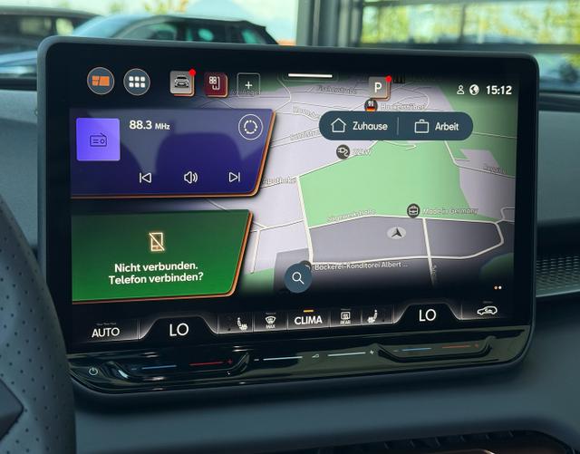 Touchscreen Display Cupra Terramar 2025 VZ 2.0 TSI 195kW DSG 4Drive
