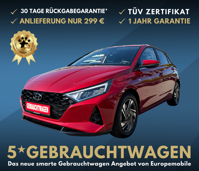 Hyundai i20 - STYLE (D4) 1.0 T-GDI MildHybrid 120 6-G.|NAVI|VIRTUAL|SHZ| CAM|VOLL-LED|UVM.