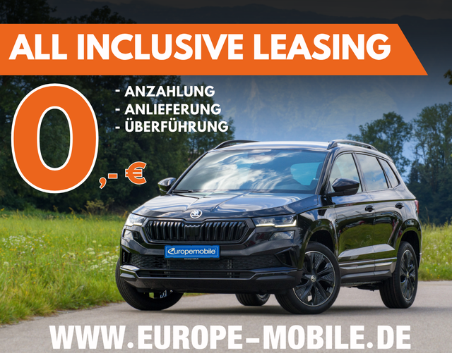 Skoda Karoq - 2026 H5 SPORTLINE 5J.GARANTIE 1.5 TSI 110 kW DSG (All inclusive Leasing) 5J.GARANTIE/PANO/NAV/AREA/AHK/CANTON/UVM.