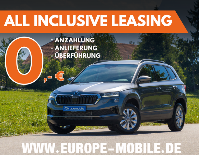 Skoda Karoq - SELECTION 2025 1.5 TSI 110kW DSG (All inclusive Leasing) AHK/PARK/WINTER/KESSY/230V/4J.GARA./TRANSPORT/UVM.