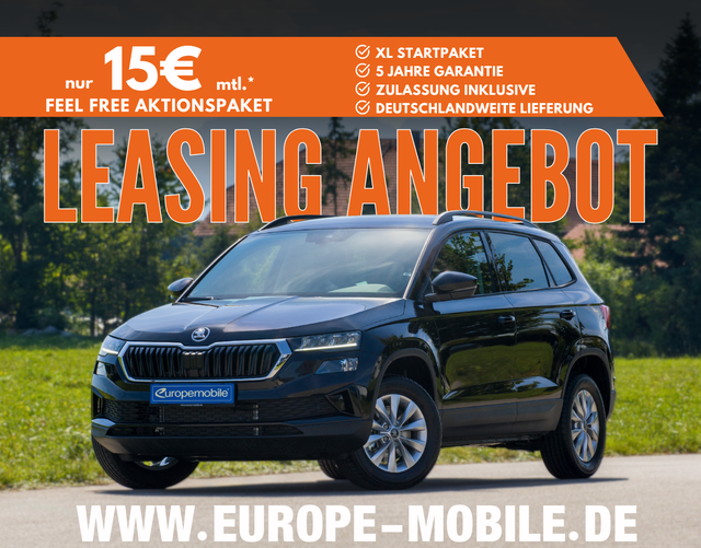 Skoda Karoq - SELECTION 2025 1.5 TSI 110kW DSG (Leasingaktion) AHK/PARK/WINTER/KESSY/230V/4J.GARA./TRANSPORT/UVM.
