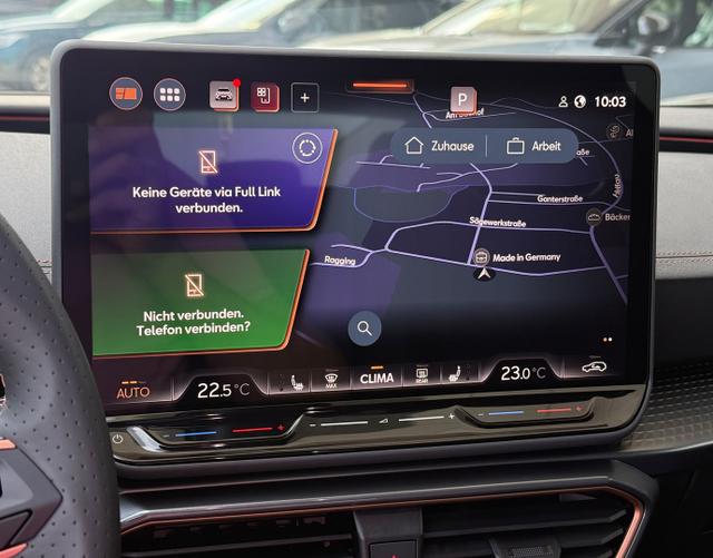 Touchscreen Display Cupra Formentor VZ 2.0 TSI 333 DSG 4Drive