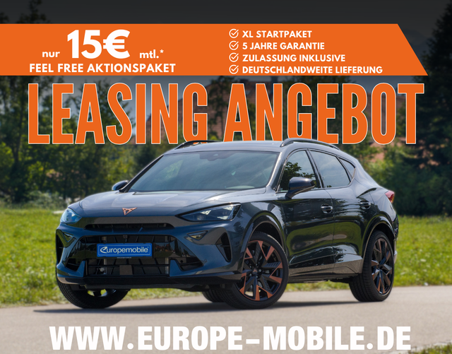 Cupra Formentor - VZ 2.0 TSI 333 DSG 4Drive (Leasingaktion) SENN/MATRIX/PANO/EASY/AHK/MEMORY/WINTER/UVM.