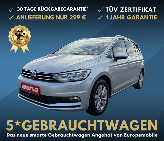 Volkswagen Touran - Comfortline 1.5 TSI 150 (Lager) 7-SITZ|WINTER|APP|LED|CHROM|3ZONEN|UVM.