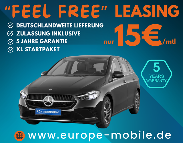 Mercedes-Benz B-Klasse - B 180 Progressive NAV/LED/MEDIA/SHZ/PARK/EASY/UVM. (Leasingaktion)