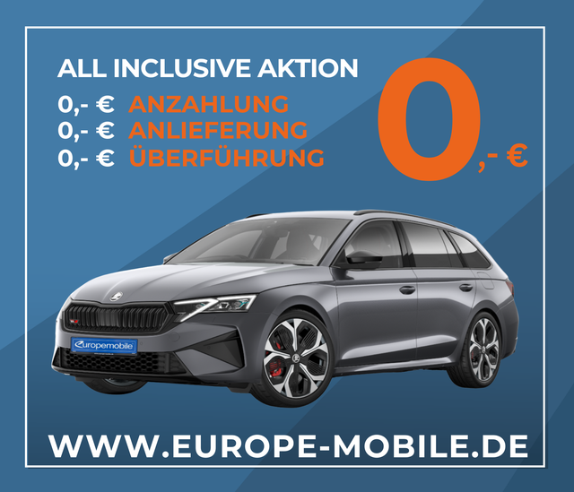Skoda Octavia Combi - 2026 H6 RS TOP 2.0 TSI 195kW DSG (All inclusive Leasing) NAV/MATRIX/PANO/AHK/EASY/HEADUP/WINTER/360/UVM.