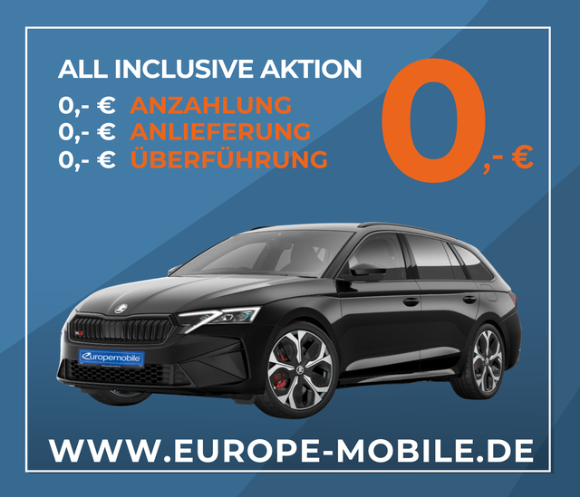 Skoda Octavia Combi - 2026 H6 RS TOP 2.0 TSI 195kW DSG (All inclusive Leasing) NAV/MATRIX/PANO/AHK/EASY/HEADUP/WINTER/360/UVM.