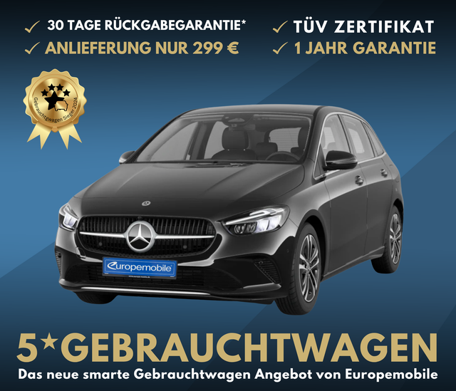 Mercedes-Benz B-Klasse - B 180 Progressive NAV/LED/MEDIA/SHZ/PARK/EASY/UVM. (Vorlauf 30.10.2025)