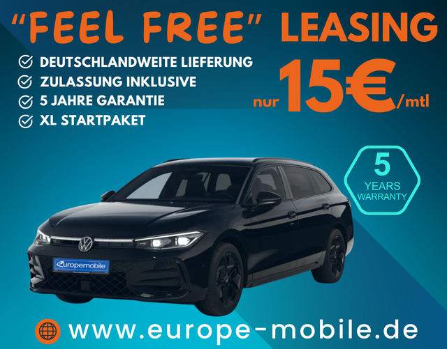 Volkswagen Passat Variant - 2026 R-Line 2.0 TDI SCR 4MOTION 193 DSG (Leasingaktion) IQ.DRIVE/MATRIX/HEAD/NAV/DCC/STH/HARMANN/AHK/UVM.