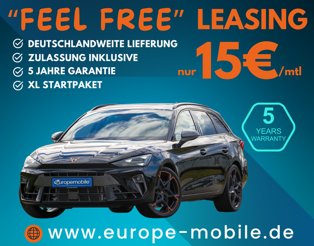 Cupra Leon - Sportstourer VZ 2.0 TSI 245 kW DSG 4DRIVE (Leasingaktion) PANO/NAV/AHK/INTELLI/MATRIX/5J.GARANTIE/UVM.