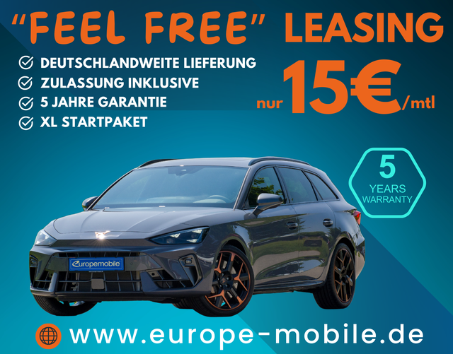 Cupra Leon - Sportstourer VZ EXTREME 2.0 TSI 245 kW DSG 4DRIVE (Leasingaktion) AKEBONO/PANO/NAV/AHK/INTELLI/MATRIX/5J.GARANTIE/SENN/UVM.