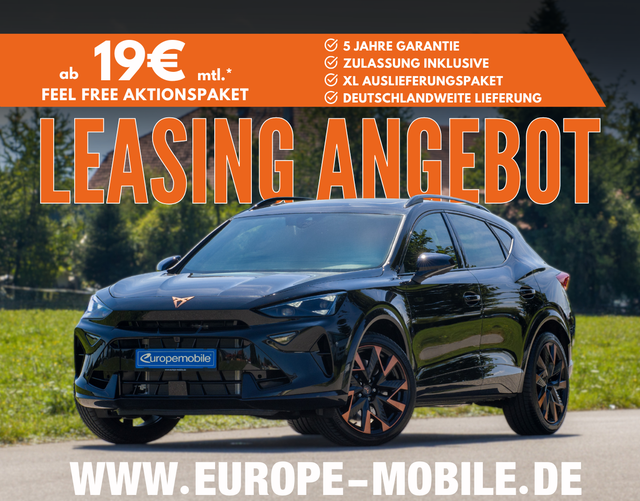 Cupra Formentor - VZ 2.0 TSI 333 DSG 4Drive (Leasingaktion) SENN/MATRIX/PANO/EASY/AHK/MEMORY/WINTER/UVM.