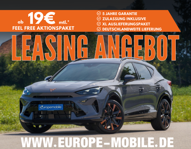 Cupra Formentor - VZ 2.0 TSI 333 DSG 4Drive (Leasingaktion) NAV/MATRIX/PANO/EASY/AHK/MEMORY/WINTER/UVM.